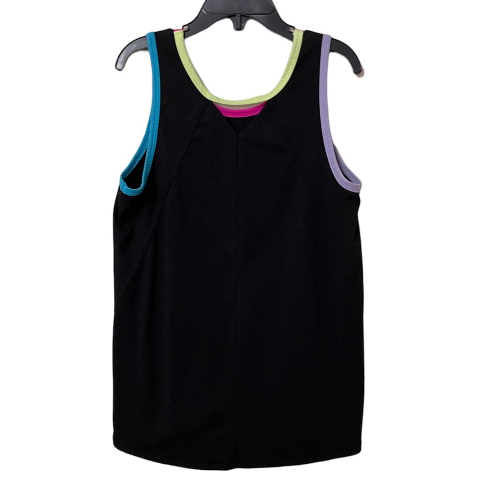 SO Girls Black Tank Top Size 7/8 - Picture 2 of 3
